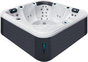 СПА-басейн Passion Spas Relax (204х204х85 см), Сріблясто-білий aqp_32987 фото