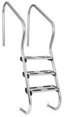 Лестница для бассейна Hayward EAF4 Easy access (4 ступени), для широкого борта, AISI-316 aqp_37221 фото