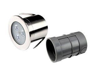 Прожектор світлодіодний Aquaviva HJ-RC-SS75, 3LED 3 Вт RGB, із закладною aqp_33067 фото