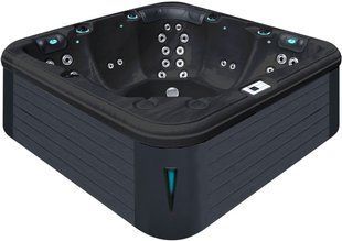 СПА-басейн Passion Spas Relax (204х204х85 см), Чорна перлина aqp_34155 фото