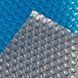 Солярне покриття Aquaviva Platinum Bubbles 500 мкм, ширина 3.5 м (50 пог. м), срібний/блакитний aqp_40059 фото 2