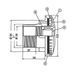Форсунка стеновая Hayward 3315LG 2" под лайнер aqp_24295 фото 2