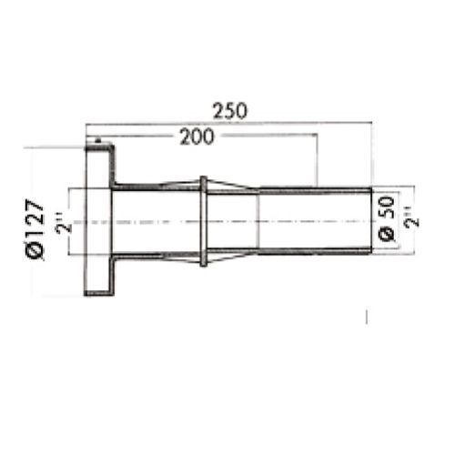 Закладна у бетон Hayward 3353 для прожектора aqp_17951 фото