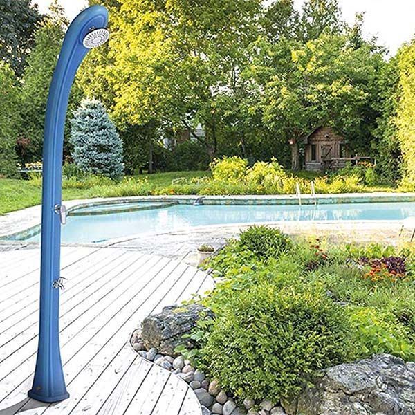 Душ сонячний Aquaviva So Happy з мийкою для ніг, блакитний DS-H221BL, 28 л aqp_27091 фото
