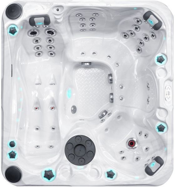 СПА-басейн Passion Spas Pleasure (215х200х91 см), Сріблясто-білий aqp_34142 фото