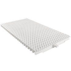 Переливная решетка Aquaviva TG-03 Grift Claw с центральным соединением 245x25 мм (белая) aqp_22750 фото
