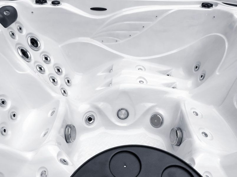 СПА-басейн Passion Spas Solace (213х213х91 см), Сріблясто-білий aqp_34144 фото