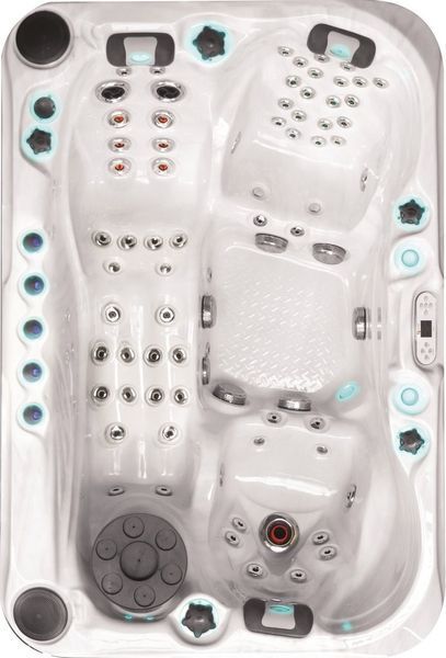 СПА-басейн Passion Spas Sensation (230x155x91 см), Сріблясто-білий aqp_34150 фото