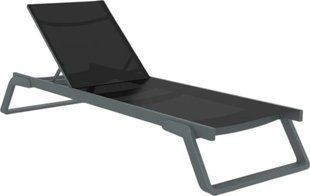 Шезлонг Aquajoy Tropic, темно-сірий із чорним aqp_42333 фото