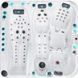 СПА-басейн Passion Spas Euphoria Mighty Wave (230x230x91 см), Сріблясто-білий aqp_34152 фото 2