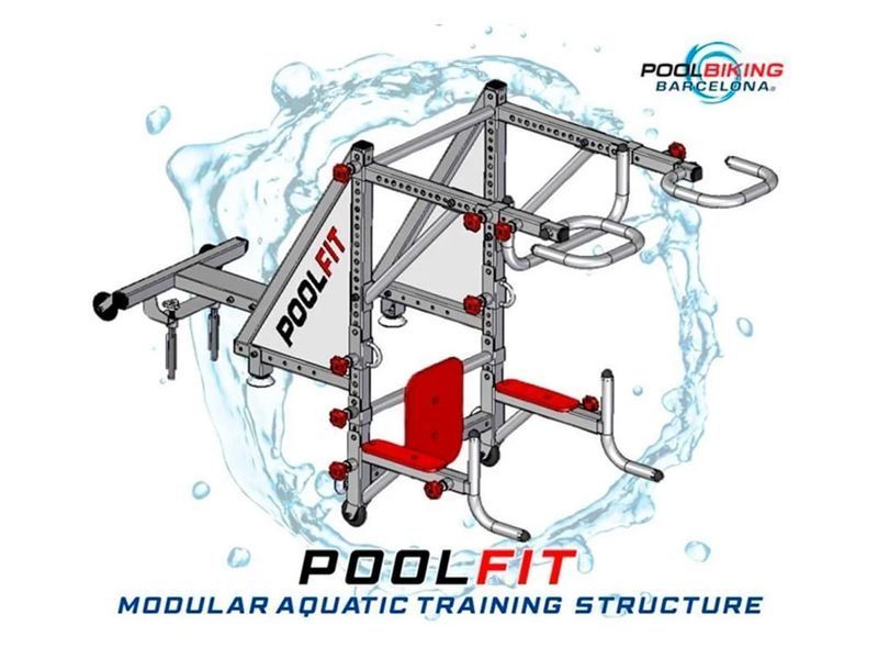 Акватренажер багатофункціональний POOLFIT Premium mps_poolbikingPoolfit фото