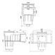 Скимер Hayward 3118 PREMIUM Wide под бетон aqp_32294 фото 2